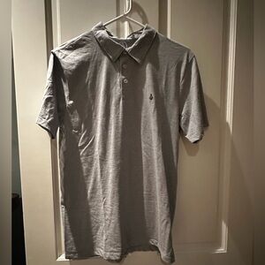 Men’s Volcom Classic Gray Polo Shirt
